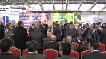 Adana'da İnşaat Teknolojileri Fuarı Açıldı