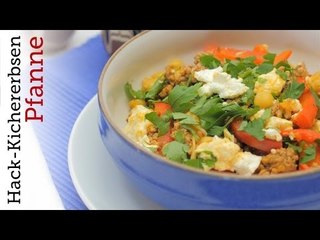 Rezept - Orientalische Hack-Kichererbsen-Pfanne (Red Kitchen - Folge 282)