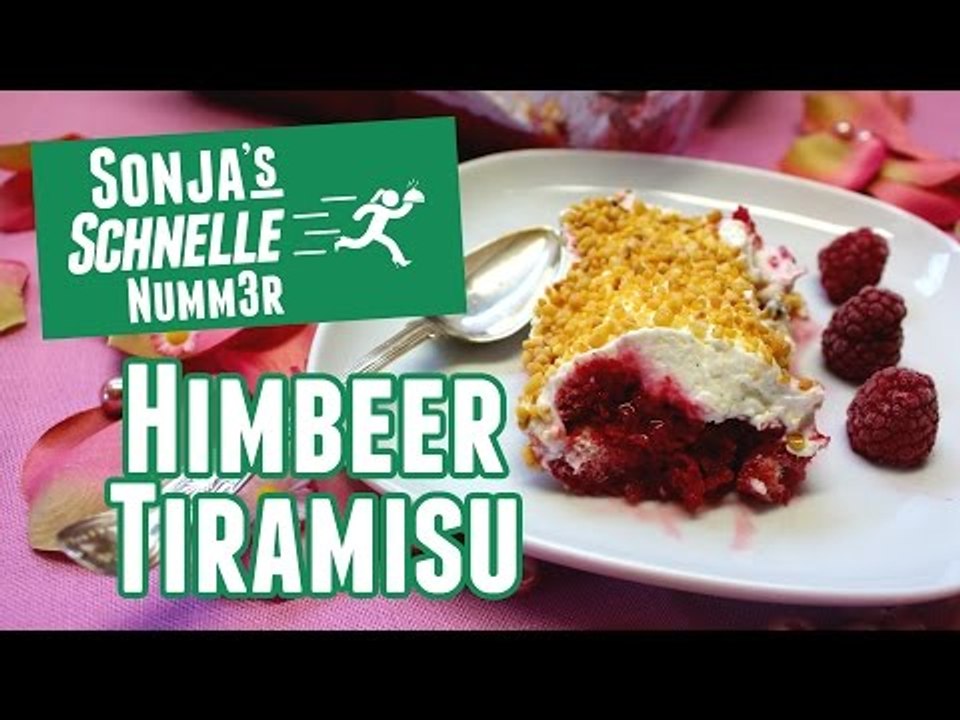 Himbeer-Tiramisu - Rezept (Sonja's Schnelle Nummer #14)