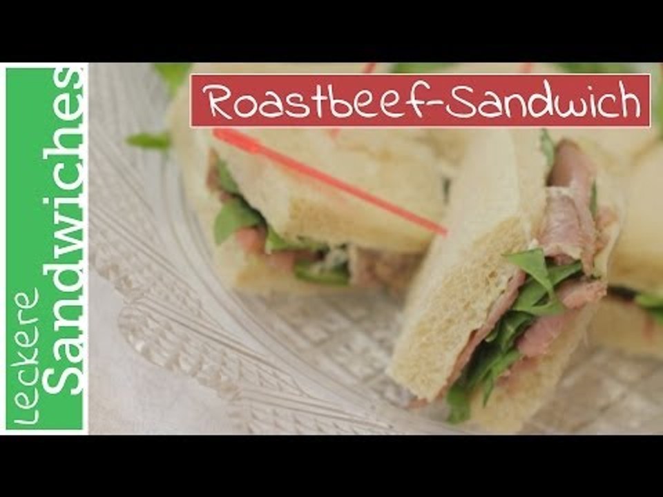 Rezept - Roastbeef-Sandwich (Red Kitchen - Folge 269.3)