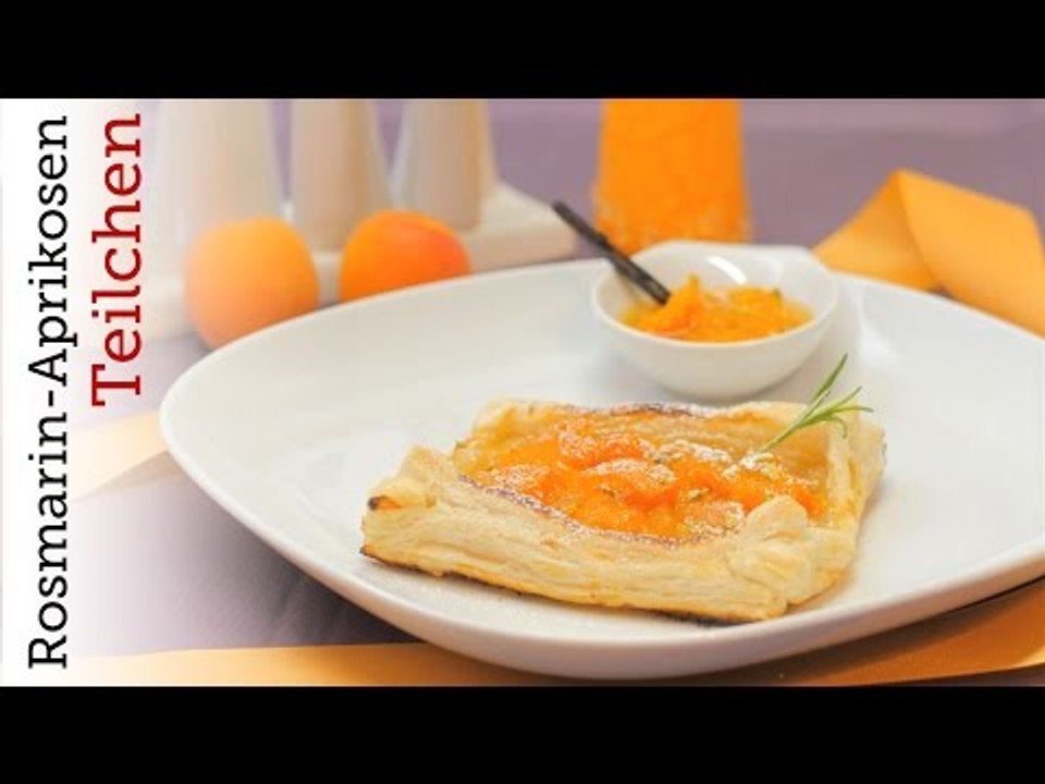 Rezept - Rosmarin-Aprikosen-Teilchen (Red Kitchen - Folge 283)