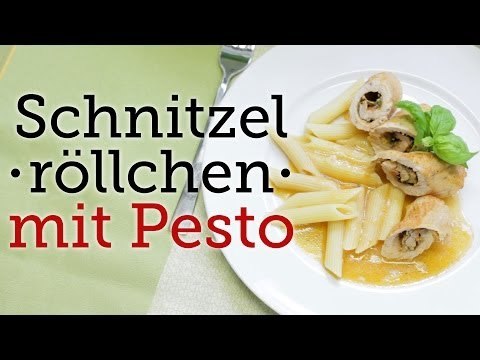 Rezept - Schnitzelröllchen mit Mozzarella-Pesto-Füllung (Red Kitchen - Folge 247)