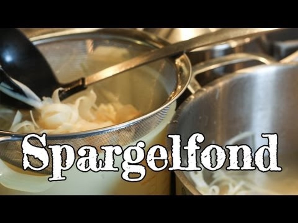 Rezept - Spargelfond (Red Kitchen - Folge 178) - Spargel Spezial