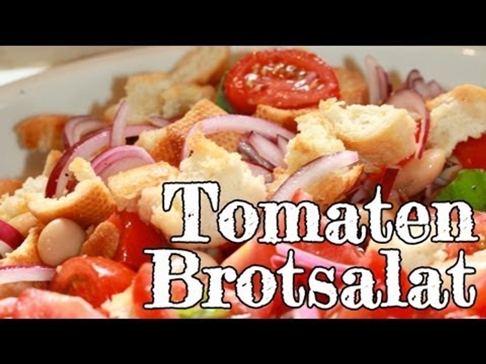 Rezept - Tomaten-Brotsalat (Red Kitchen - Folge 186)
