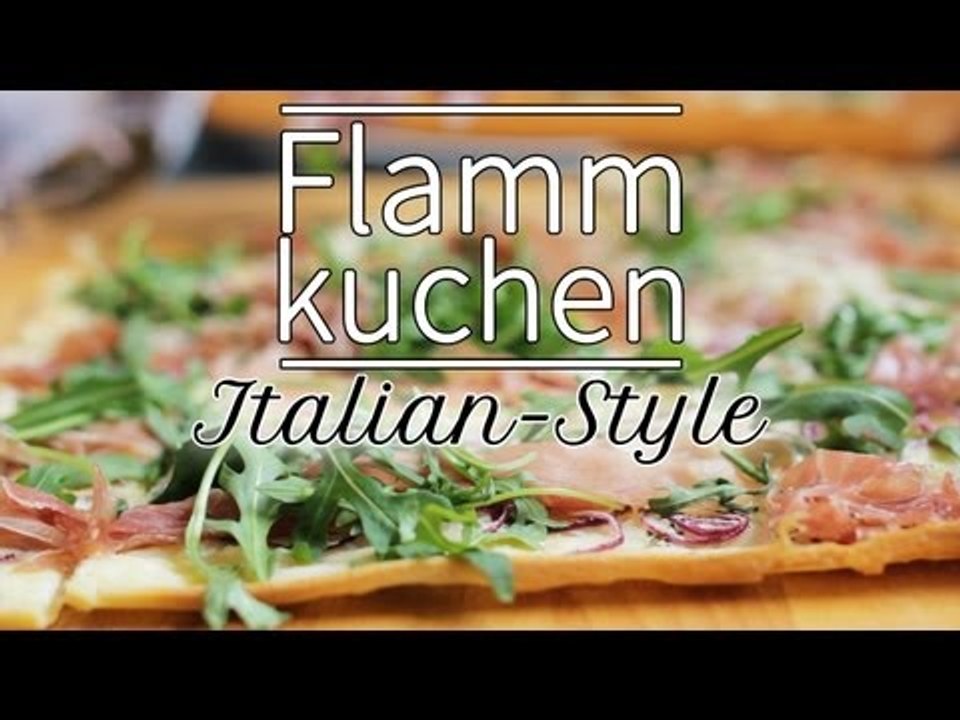 Rezept - Flammkuchen Italian-Style (Red Kitchen - Folge 207)