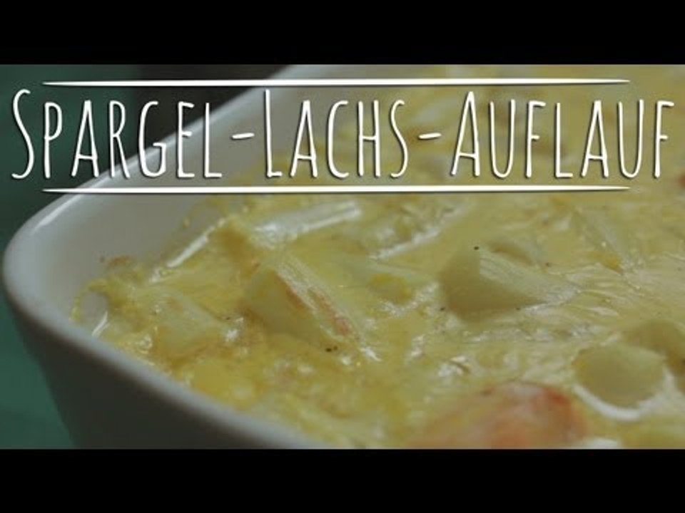 Rezept - Spargel-Lachs-Auflauf (Red Kitchen - Folge 229)