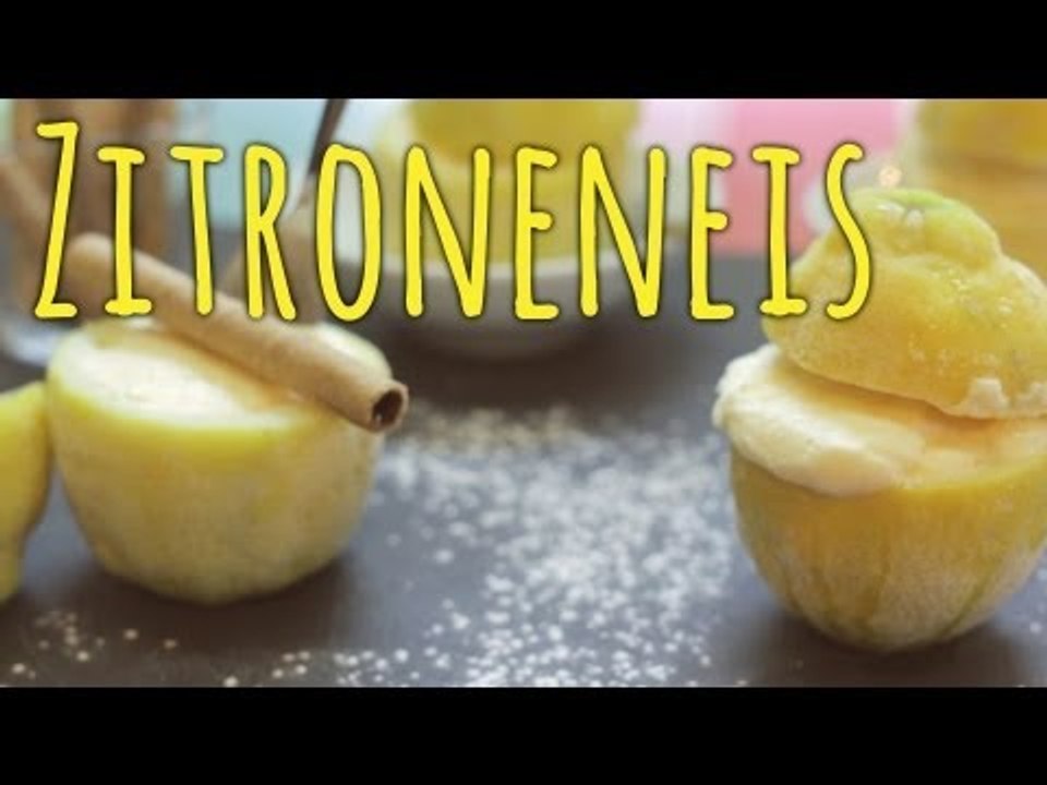 Rezept - Zitroneneis in der Zitrone (Red Kitchen - Folge 233)