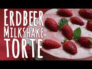Rezept - Erdbeer-Milkshake-Torte (Red Kitchen - Folge 230)