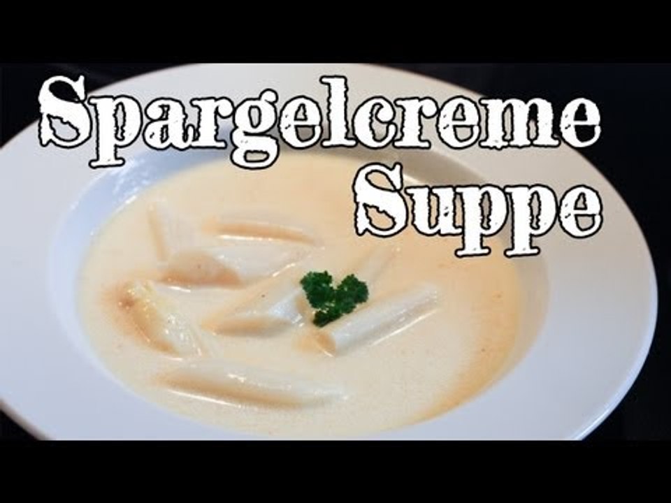 Rezept - Spargelcremesuppe (Red Kitchen - Folge 179) - Spargel Spezial