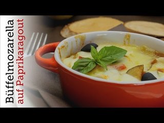 Rezept - Paprikaragout mit Büffelmozarell(Red Kitchen - Folge 285)
