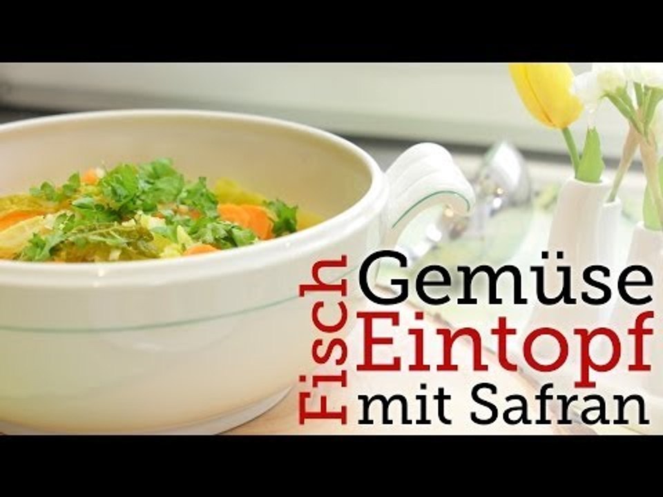 Rezept - Fisch-Gemüse-Eintopf mit Safran (Red Kitchen - Folge 262)