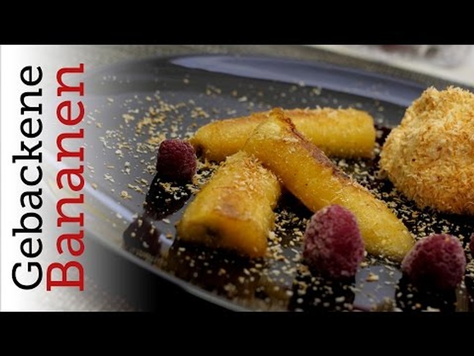Rezept - Gebackene Bananen (Red Kitchen - Folge 309)