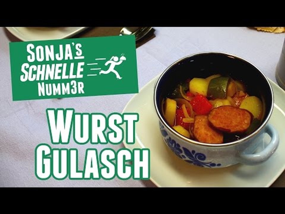 Paprika-Wurst-Gulasch - Rezept (Sonja's Schnelle Nummer #15)