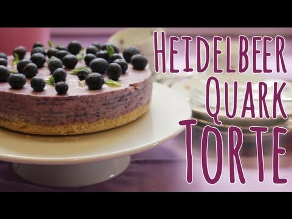 Rezept - Heidelbeer-Quark-Torte (Red Kitchen - Folge 220)