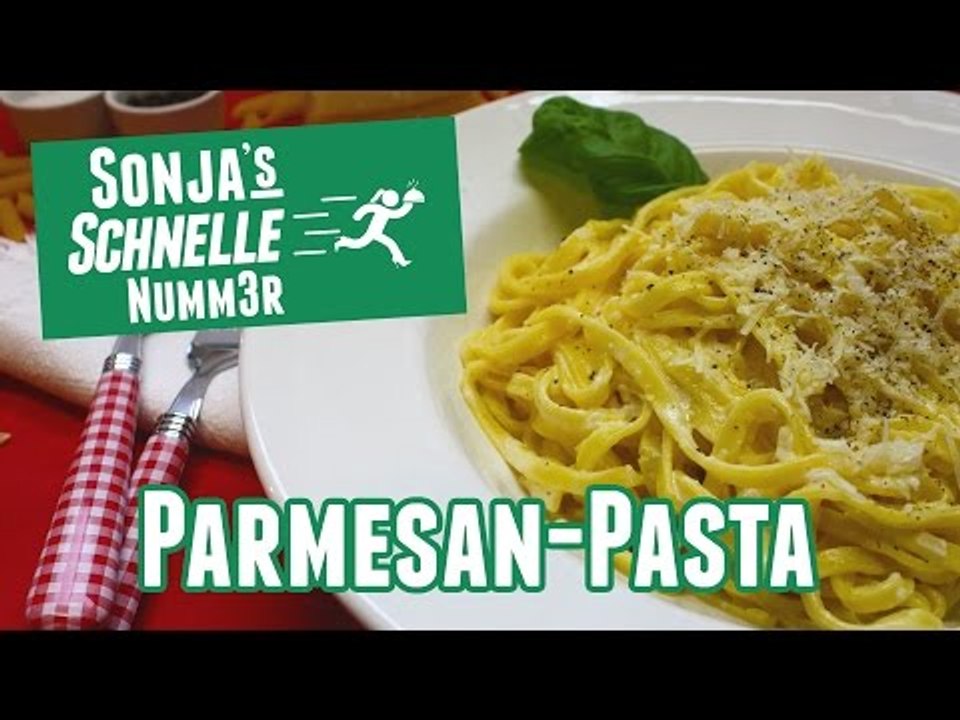 Parmesan-Pasta - Rezept (Sonja's Schnelle Nummer #23)