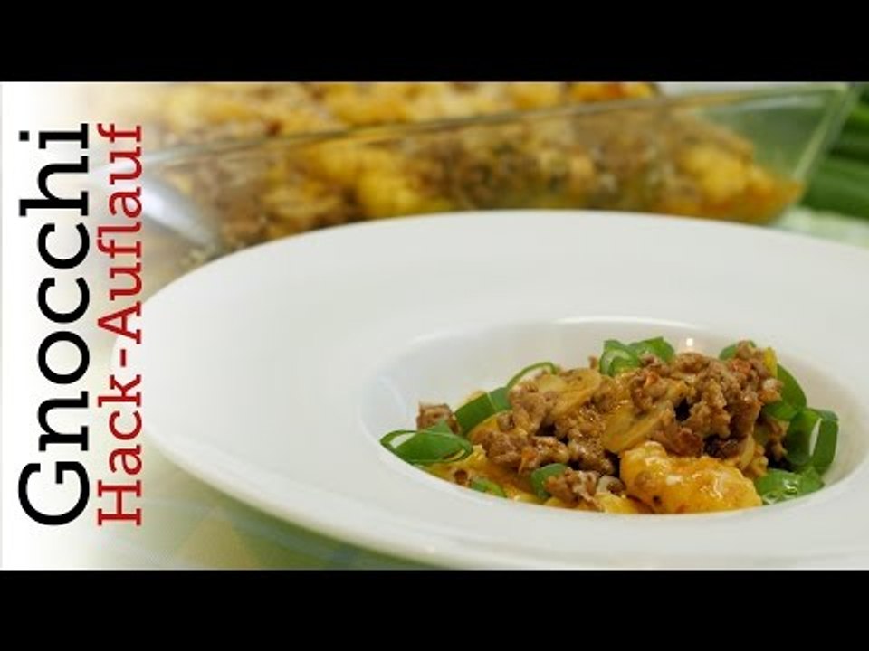 Rezept - Gnocchi-Hack-Auflauf (Red Kitchen - Folge 308)