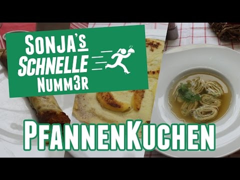 Pfannenkuchen - Rezept (Sonja's Schnelle Nummer #1)