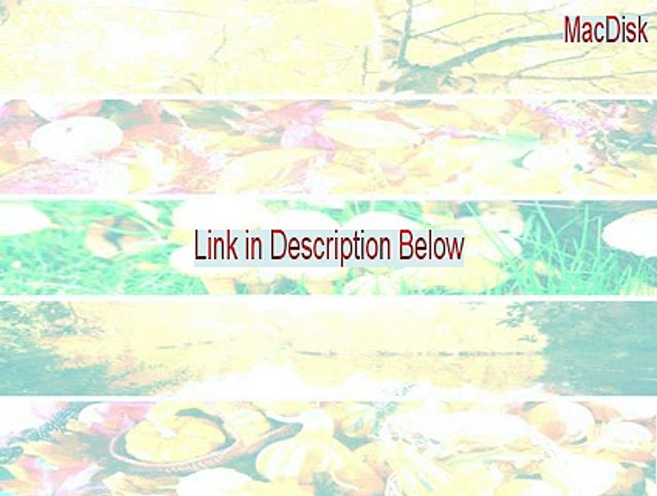 MacDisk Cracked (Instant Download)