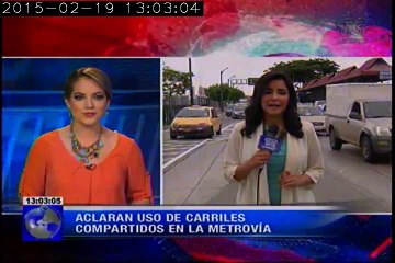 Carril compartido Metrovía