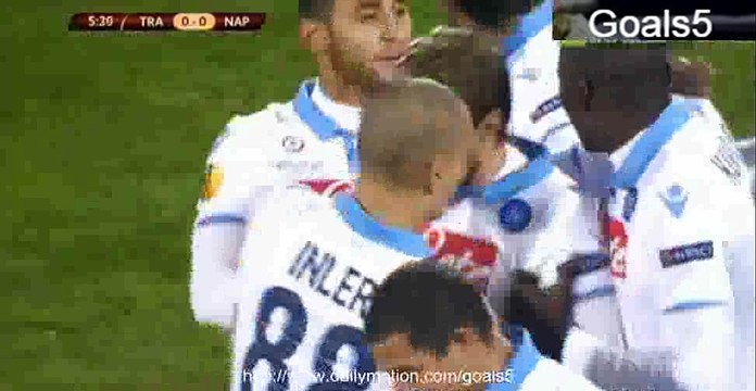 Buss Henrique Goal Trabzonspor 0 - 1 Napoli Europa League 19-2-2015