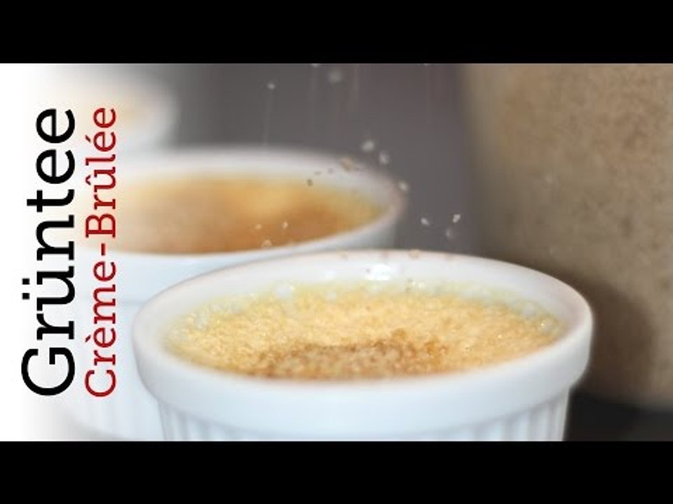 Rezept - Grüntee-Crème-brûlée (Red Kitchen - Folge 143)