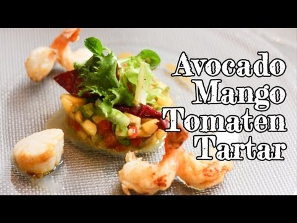 Rezept - Avocado-Mango-Tomaten-Tartar (Red Kitchen - Folge 158)