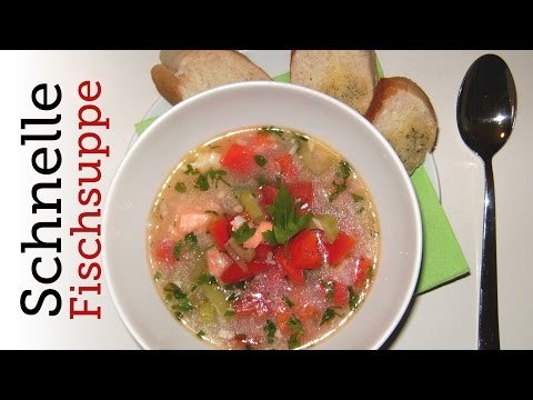 Rezept - Schnelle Fischsuppe ( Deutsche See -Filmpreis 2011: Teil 1) (Red Kitchen - Folge 119)