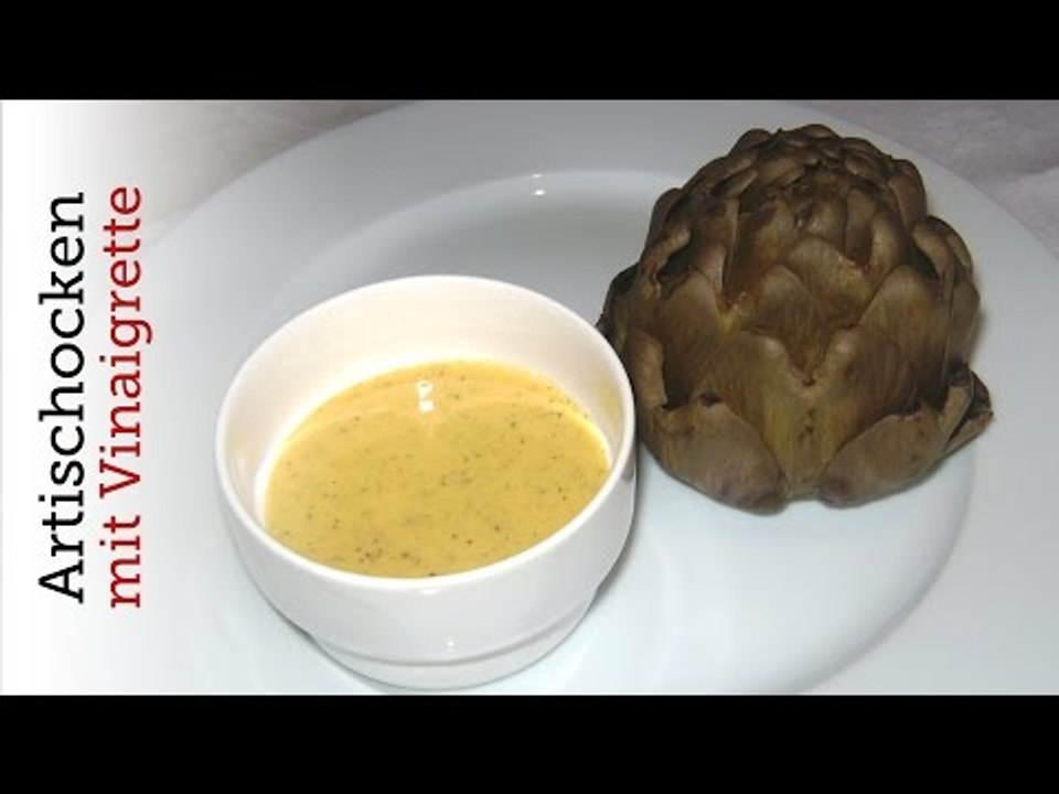 Rezept - Artischocken mit Vinaigrette (Red Kitchen - Folge 80)