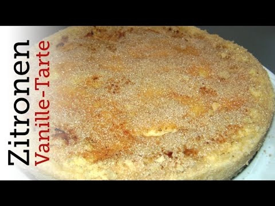Rezept - Vanille-Zitronen-Tarte (Red Kitchen -  Folge 134)