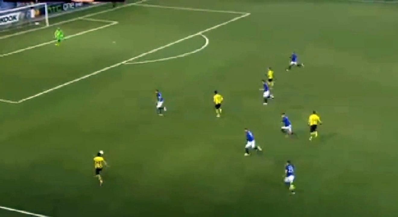 Guillaume Hoarau Great Goal - Young Boys vs Everton 1-0 (Europa League) 2015