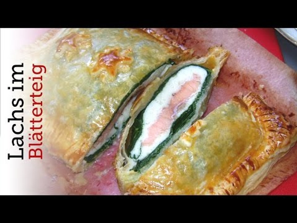 Rezept - Lachs im Blätterteig (Red Kitchen - Folge 77)