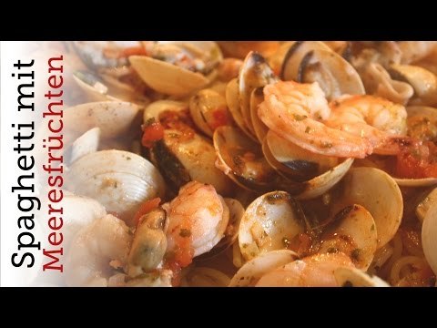 Rezept - Spaghetti mit Meeresfrüchten im Pergament (Red Kitchen - Folge 03)