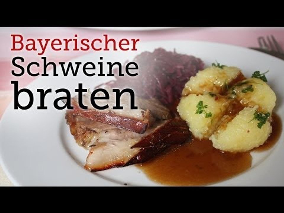 Rezept - Bayerischer Schweinebraten (Red Kitchen - Folge 4)