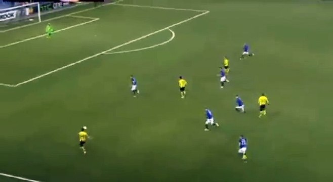 Guillaume Hoarau Great Goal - Young Boys vs Everton 1-0 (Europa League) 2015