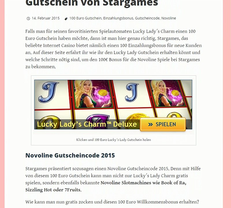 Lucky Lady Charm online spielen