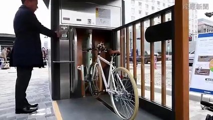 Bike storage in Japan - Велопарковка в Японии