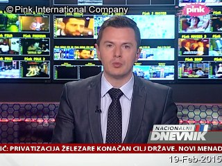 Nacionalni dnevnik u 18.30 (cetvrtak, 19-Feb-2015)