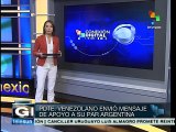 Nicolás Maduro se solidariza con Cristina Fernández