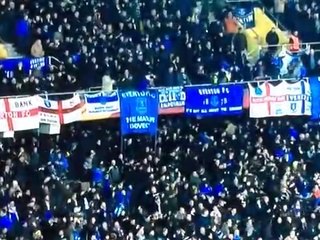 Young Boys vs Everton 0-1 19_02_2015 GOAL Romelu Lukaku‬