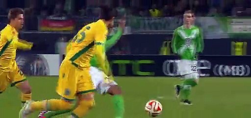 Goal Dost B - Wolfsburg 1 - 0	 Sporting - Europa League - Play Offs - 19/02/2015