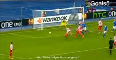 Ruslan Rotan Goal Dnipro 2 - 0 Olympiakos Europa League 19-2-2015