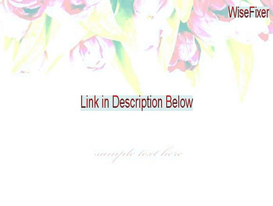 WiseFixer Free Download [wisefixer license key]