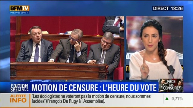 BFM Story: Édition spéciale Motion de censure (4/8): L'heure du vote - 19/02