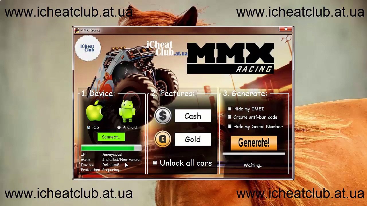 MMX Racing Generator Resources 2015 | Cash, Gold Hack tool !