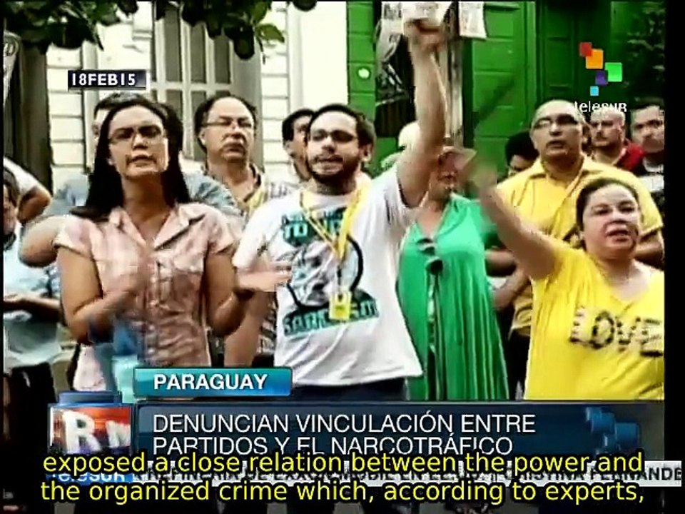 Paraguayans charge drug-trafficking has infiltrated politics