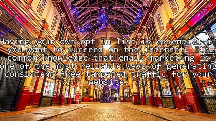 Email Marketing Tips - How To Start Your Own Opt In List