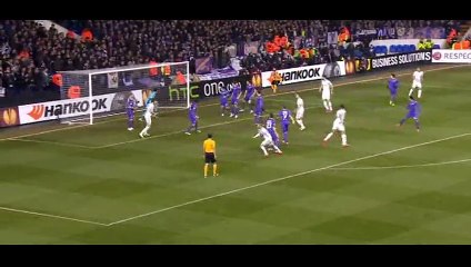 Tottenham 1-0 Fiorentina - Goal Soldado - 19-02-2015