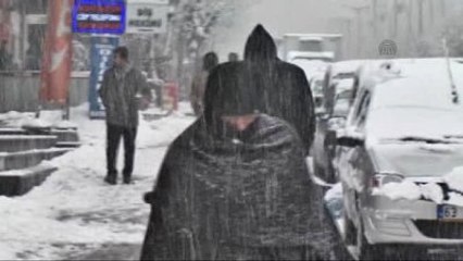 Muş'ta Kar Yağışı