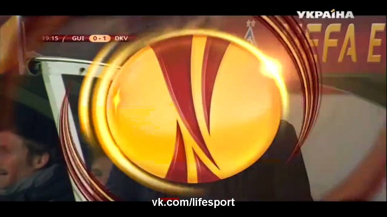 Генгам 0-1 Динамо Киев _ Гол Велозу  Лига Европы 2014-2015 19.02.2015