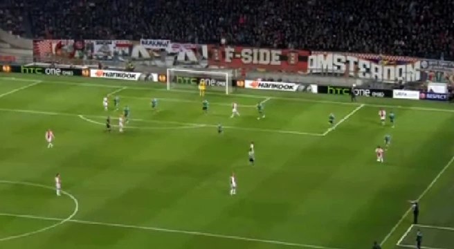 Arkadiusz Milik Goal - Ajax vs Legia 1-0 (Europa League) 2015 HD